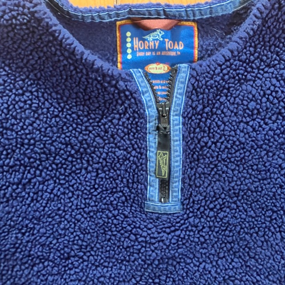 Vintage - Made in Canada Horny Toad Fleece Half Zip - Picture 4 of 8